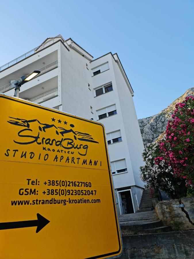 Apartments Strandburg Kroatien Živogošće Exterior foto